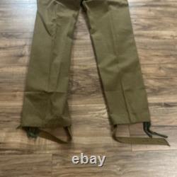 Vintage AFGANKA Soviet Army USSR Uniform Jacket Military Button Fly Pants EUC