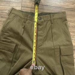 Vintage AFGANKA Soviet Army USSR Uniform Jacket Military Button Fly Pants EUC