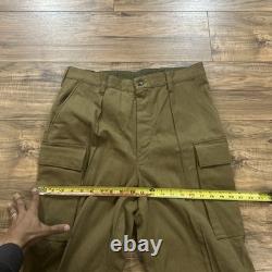 Vintage AFGANKA Soviet Army USSR Uniform Jacket Military Button Fly Pants EUC