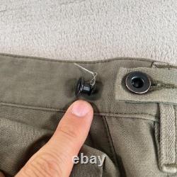 Vintage AVIREX Military Paratrooper Cargo Pants Women Small Army Green Surplus