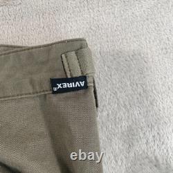 Vintage AVIREX Military Paratrooper Cargo Pants Women Small Army Green Surplus