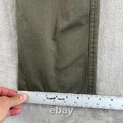 Vintage AVIREX Military Paratrooper Cargo Pants Women Small Army Green Surplus