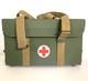 Vintage Army Military Medic Box First Aid Red Cross