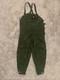 Vintage Army Military Motorcycle Trousers 70's Size C52 Green Sz. L/xl
