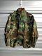 Vintage Army Surplus Hooded Tactical Camo Coat Size M