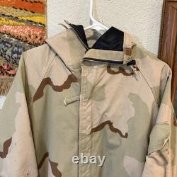 Vintage Army US Uniform Jacket Military Tunic TRNG ONLY Desert Camo Chemical