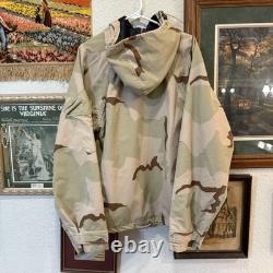 Vintage Army US Uniform Jacket Military Tunic TRNG ONLY Desert Camo Chemical