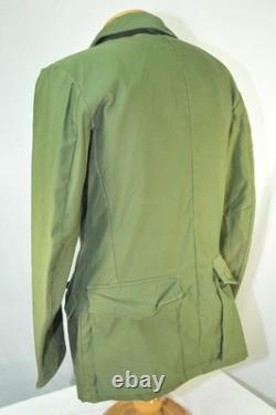 Vintage C 146 SWEDISH Army Green MILITARY Jacket Norsel 1973 FIELD Coat Medium