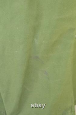 Vintage C 146 SWEDISH Army Green MILITARY Jacket Norsel 1973 FIELD Coat Medium