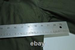 Vintage C 146 SWEDISH Army Green MILITARY Jacket Norsel 1973 FIELD Coat Medium