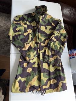 Vintage Czech Salamander Camo MLOK Paratrooper Military Jacket XL 1961 VGC