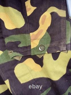 Vintage Czech Salamander Camo MLOK Paratrooper Military Jacket XL 1961 VGC