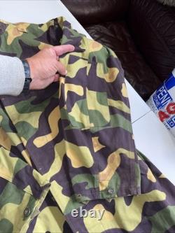 Vintage Czech Salamander Camo MLOK Paratrooper Military Jacket XL 1961 VGC