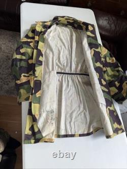 Vintage Czech Salamander Camo MLOK Paratrooper Military Jacket XL 1961 VGC