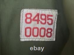 Vintage Danish Military M58 Army olive drab parka trench coat jacket L