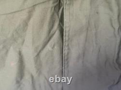 Vintage Danish Military M58 Army olive drab parka trench coat jacket L