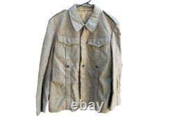 Vintage Field Jacket German Army 1960s Pattern Wool Serge Bundeswehr