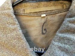 Vintage Field Jacket German Army 1960s Pattern Wool Serge Bundeswehr