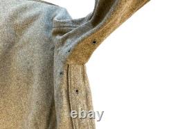 Vintage Field Jacket German Army 1960s Pattern Wool Serge Bundeswehr