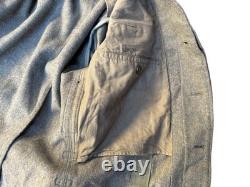 Vintage Field Jacket German Army 1960s Pattern Wool Serge Bundeswehr