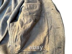 Vintage Field Jacket German Army 1960s Pattern Wool Serge Bundeswehr