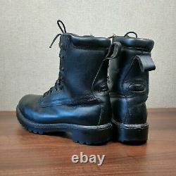 Vintage GORE-TEX Military / Police Black Leather Combat Boots UK 8 VGC