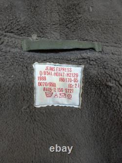 Vintage German Army 1988 Issue Military Parka Jacket GR-2 Green 44 Chest #3