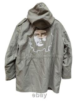 Vintage German Army 1988 Issue Military Parka Jacket GR-2 Green 44 Chest #3