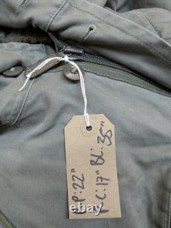 Vintage German Army 1990 Issue Military Parka Jacket GR-12 Green 44 Chest #5