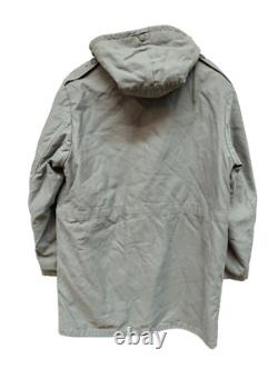 Vintage German Army 1990 Issue Military Parka Jacket GR-12 Green 44 Chest #5