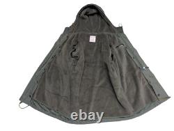 Vintage German Army 1990 Issue Military Parka Jacket GR-3 Green 46 Chest #4