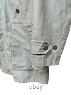 Vintage German Army 1990 Issue Military Parka Jacket GR-3 Green 46 Chest #4