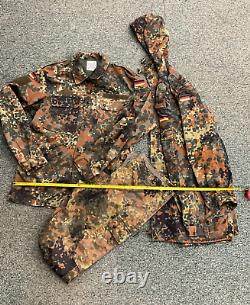 Vintage German Army Militaria Flecktarn Camo Field Uniform Ge Feuchter (#407)
