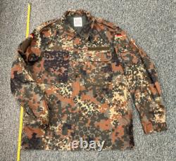 Vintage German Army Militaria Flecktarn Camo Field Uniform Ge Feuchter (#407)