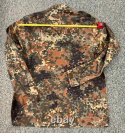 Vintage German Army Militaria Flecktarn Camo Field Uniform Ge Feuchter (#407)