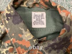 Vintage German Army Militaria Flecktarn Camo Field Uniform Ge Feuchter (#407)