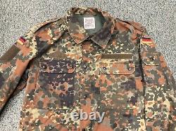 Vintage German Army Militaria Flecktarn Camo Field Uniform Ge Feuchter (#407)
