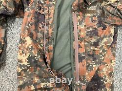 Vintage German Army Militaria Flecktarn Camo Field Uniform Ge Feuchter (#407)