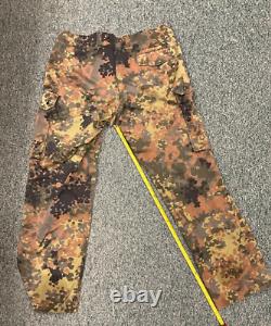 Vintage German Army Militaria Flecktarn Camo Field Uniform Ge Feuchter (#407)