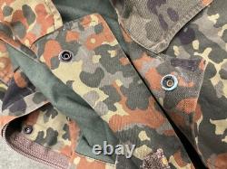 Vintage German Army Militaria Flecktarn Camo Field Uniform Ge Feuchter (#407)
