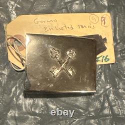 Vintage German Military Army Belt Buckles