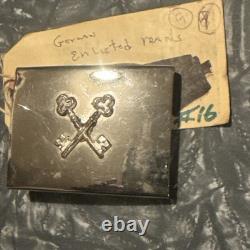 Vintage German Military Army Belt Buckles