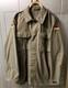 Vintage German Moleskin Army Jacket Adult Size 12 Olive Green 90's Military