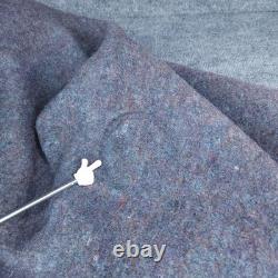 Vintage IDF Israeli Army Wool Blanket Gray Blue Lagotex 1980/81 Military Surplus