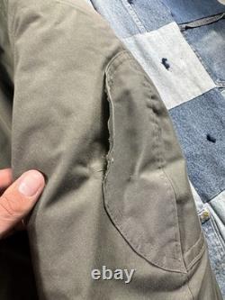 Vintage Israeli Army Idf Military Winter Parka Jacket (Read)