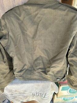 Vintage Jacket Military US Army Coat Korean US 5th Army Eisenhower Jacket