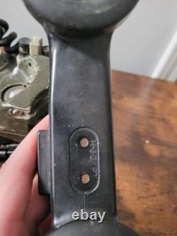 Vintage Korean / Vietnam War Era US Army Military Field Telephone Set TA-312/PT