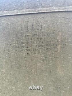 Vintage Korean War US Army Military Cot Surplus Dated 1951