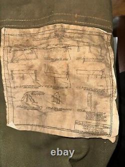 Vintage Korean War US Army Military Cot Surplus Dated 1951