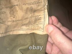 Vintage Korean War US Army Military Cot Surplus Dated 1951